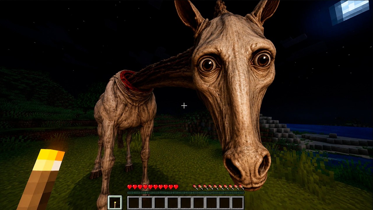 ЧТО ТО НАБЛЮДАЕТ ЗА ТОБОЙ... | Майнкрафт Хоррор creepyhorse.jar