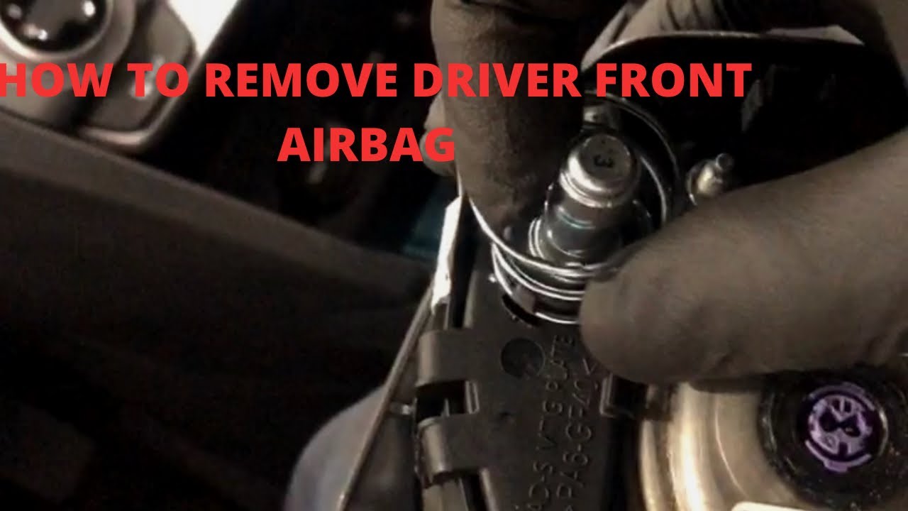 How to remove driver front airbag on newer hyundai vehicle