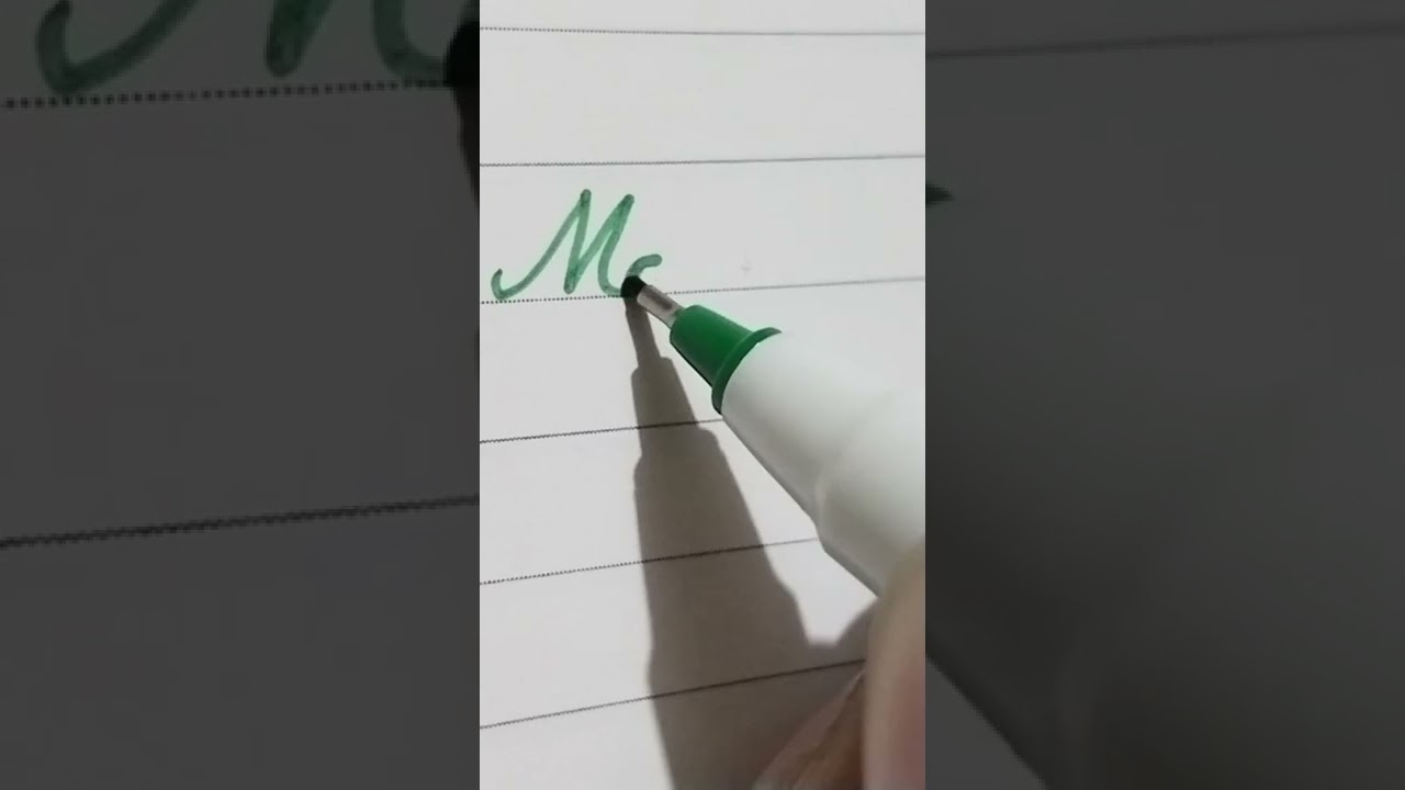 How to write Math in cursive pattern #shorts