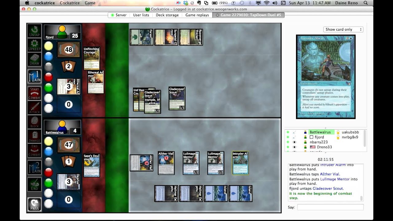 Tapdown Duels - Duel #5: Hex-Chant vs. Merfolk (Modern)