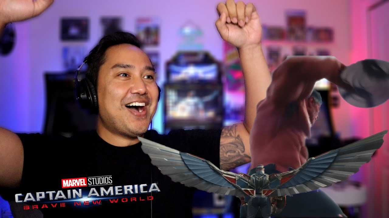 Captain America Brave New World Trailer Reaction