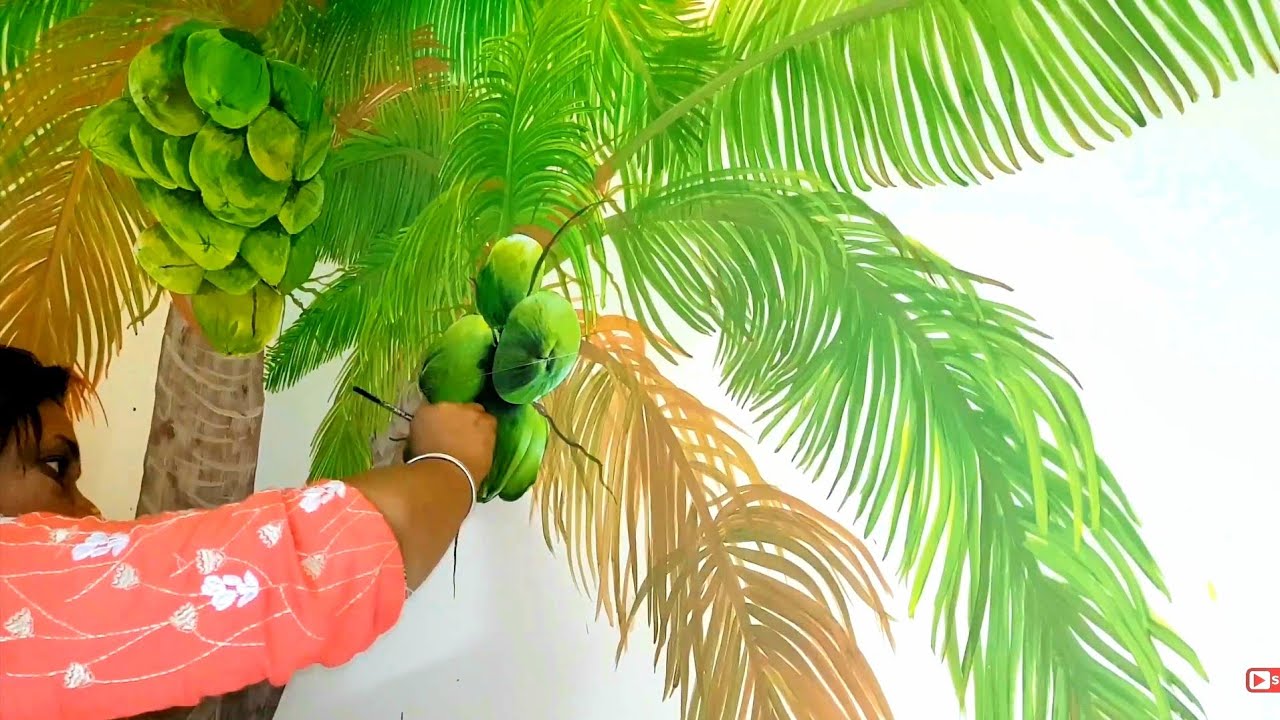 Realistic Coconut Tree | Babita Keshan