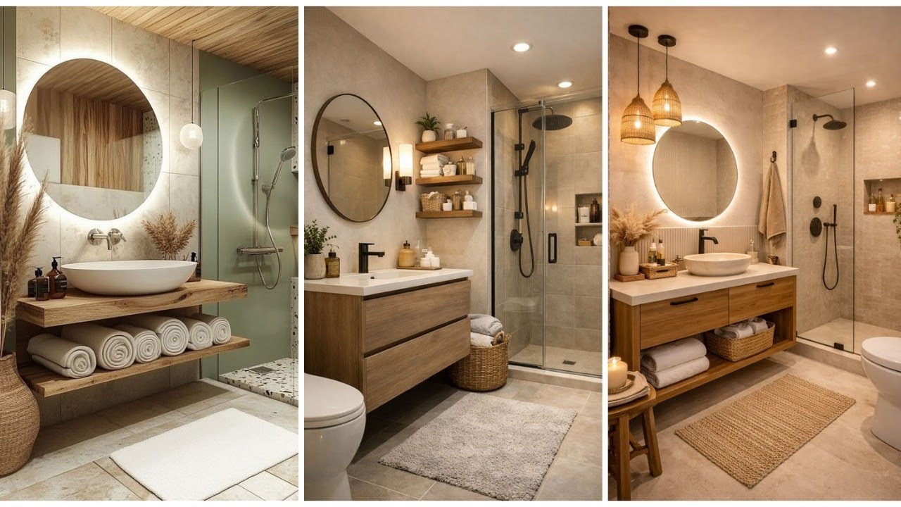 “100+ Modern & Stylish Bathroom Design Ideas That Look Super Luxury! 😍🔥”