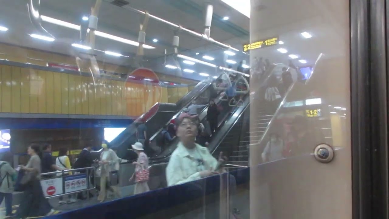 （車輪失圓）台北捷運321型推進器改裝車ˇ往頂埔行駛永春到忠孝敦化