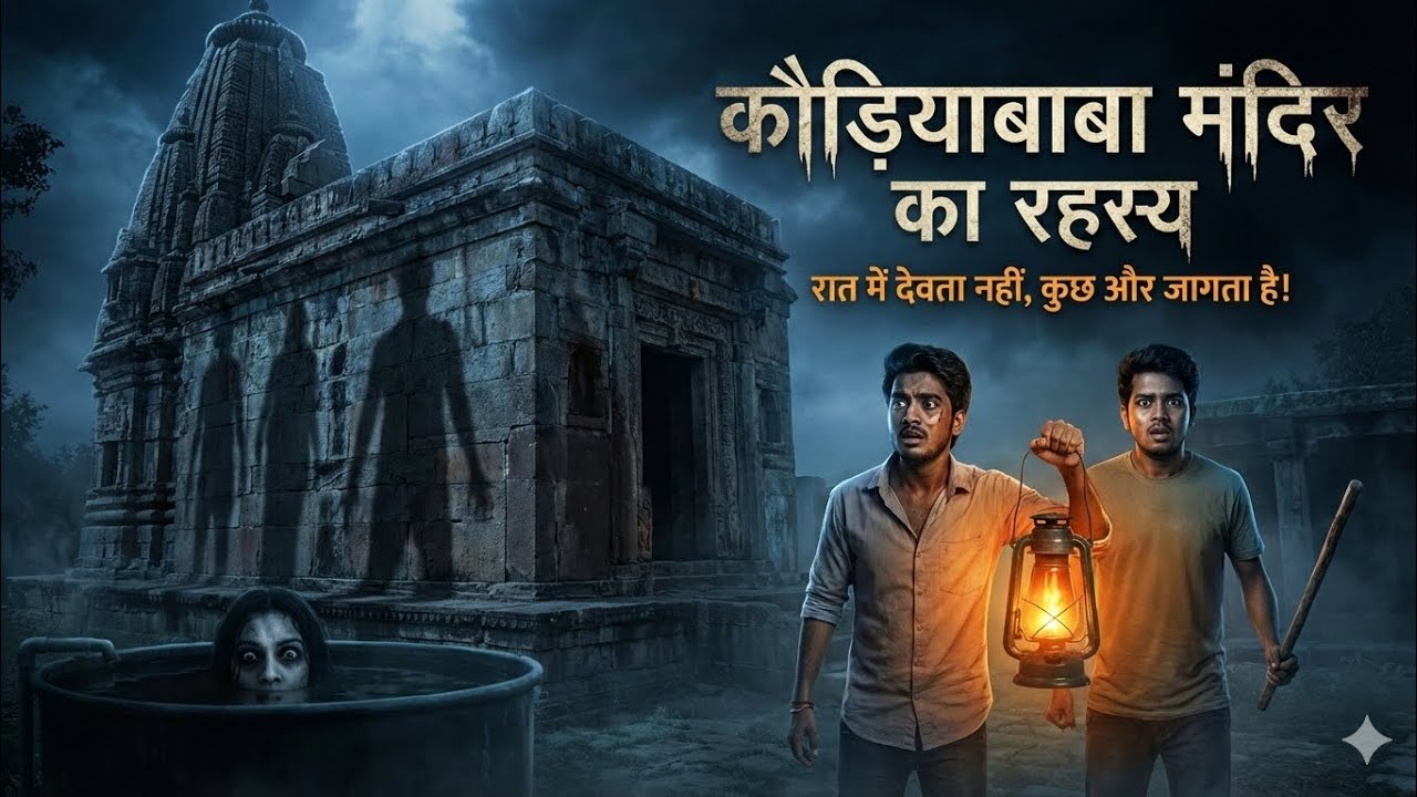 😱कौड़ियाबाबा मंदिर: जहाँ रखवाली 💀करने वाले कभी लौटे नहीं#hindihorror#stories#viralhorror#horrorgone