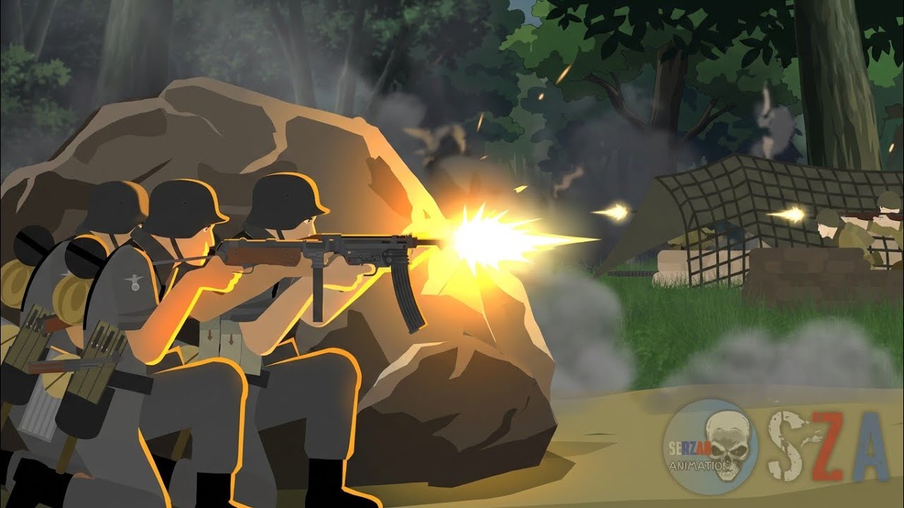 OST WEHRMACHT | Eastern Front 1 | Stick Nodes Animation 