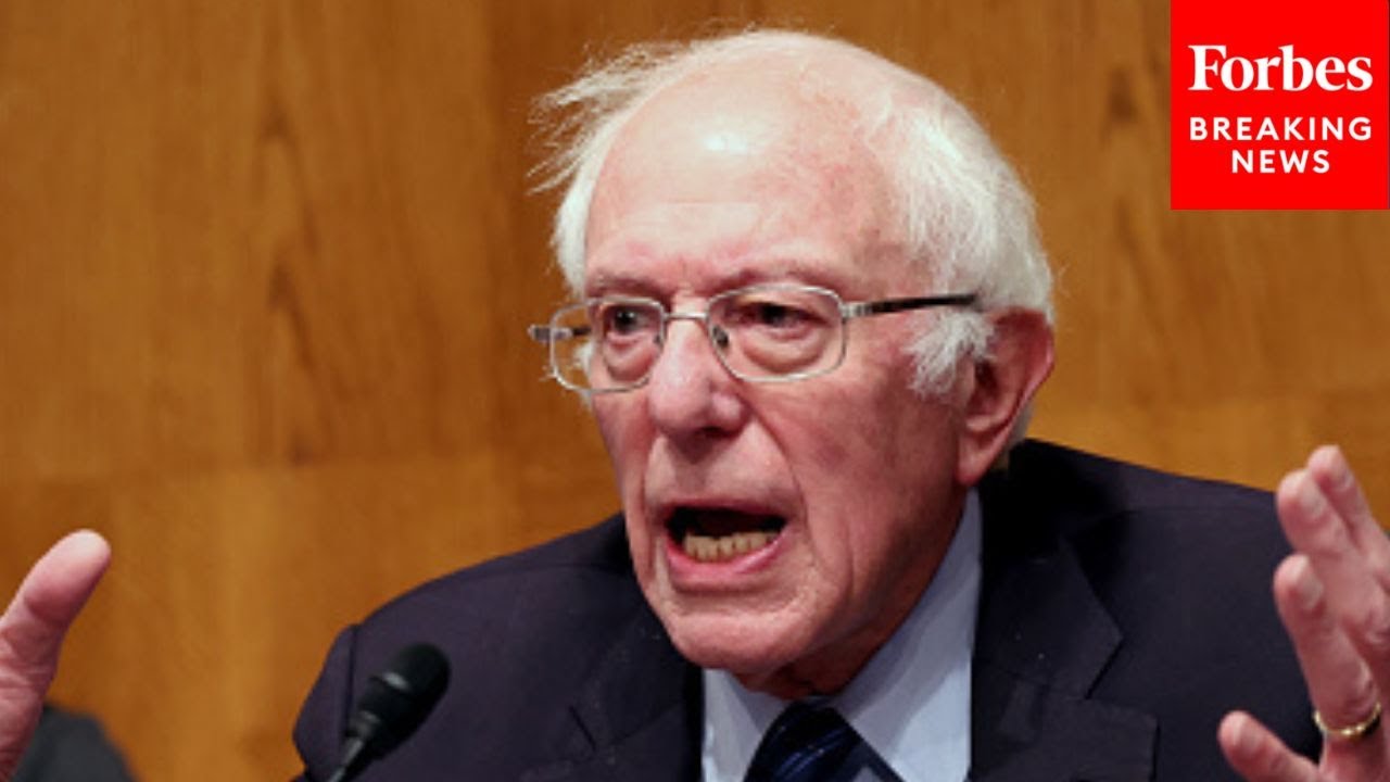 Bernie Sanders Leads Senate Health Committee Hearing To Discuss A 32-Hour Work Week With No Pay Cut