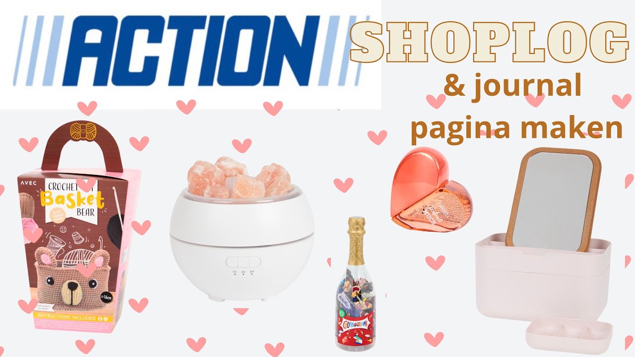 Action shoplog & journal pagina Leiden