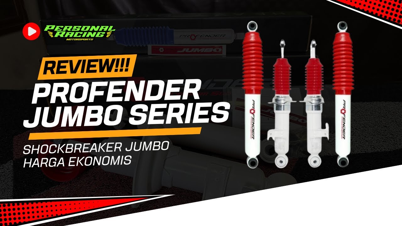 REVIEW SHOCKBREAKER PROFENDER JUMBO SERIES!!! SHOCK NYAMAN HARGA EKONOMIS