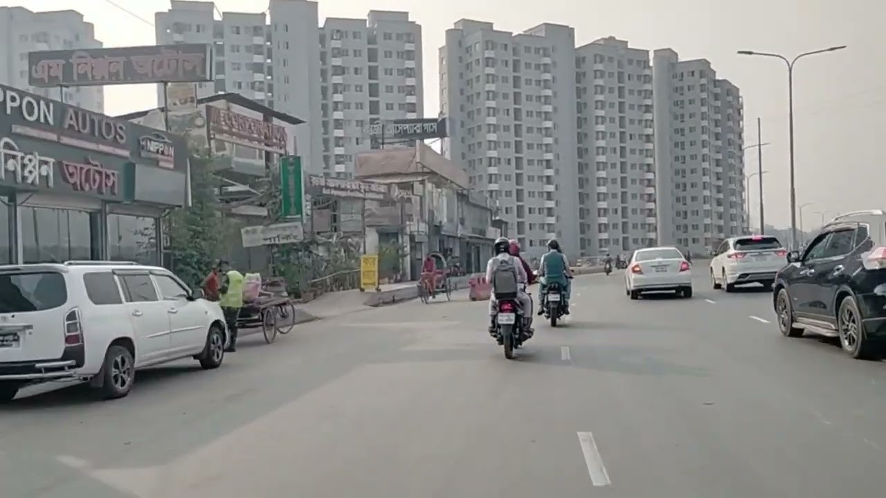 Just run on the road without traffic jam.