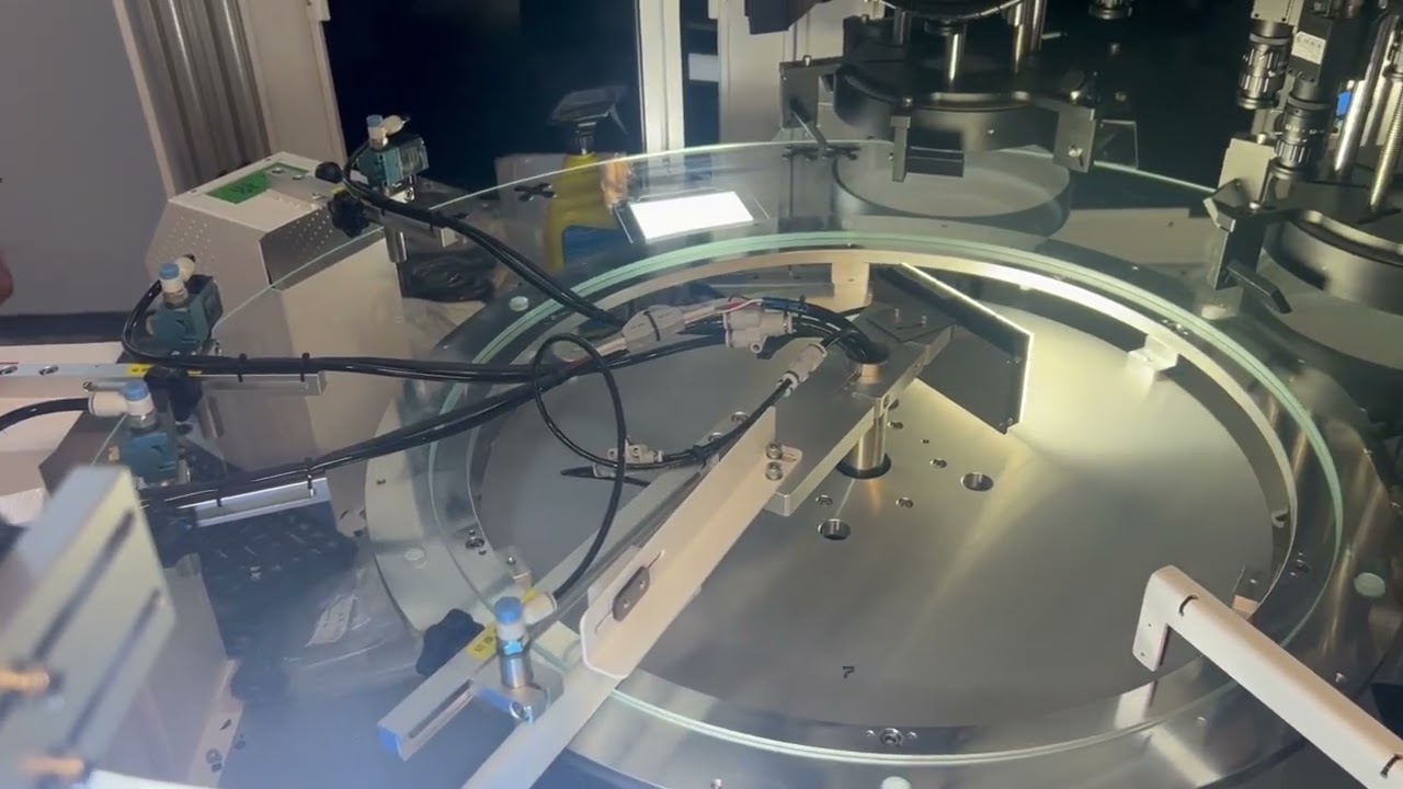visual inspection of rubber parts / optical screening machine of rubber parts