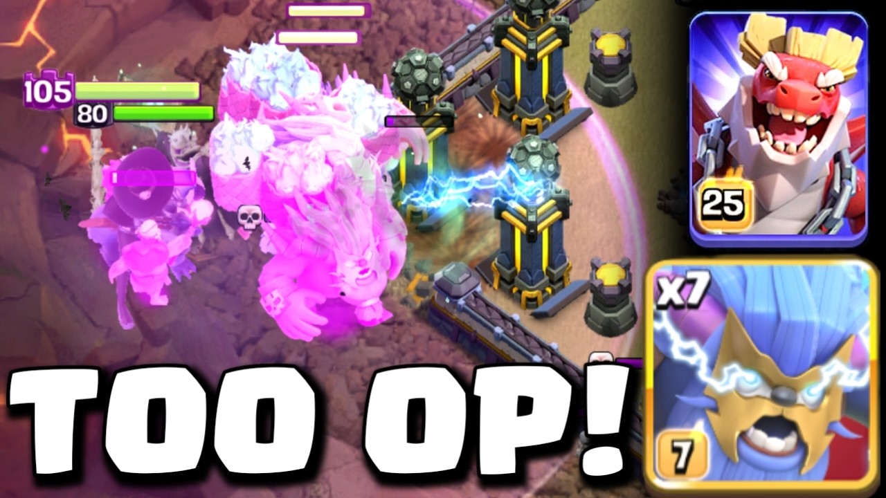 Unstoppable Super Yeti Smash With Dragon Duke! CLASH OF CLANS CWL DAY 5