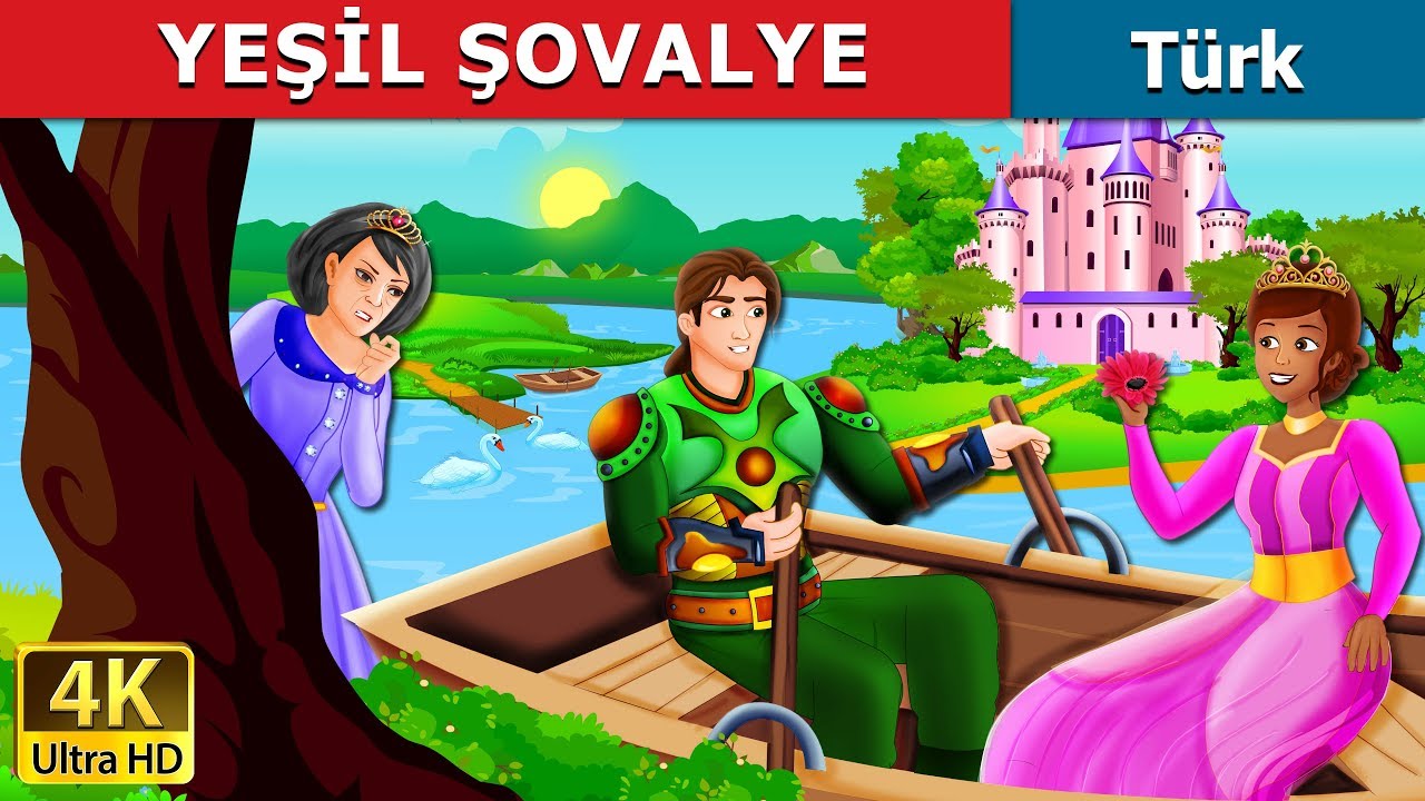 YEŞİL ŞOVALYE | The Green Knight Story in Turkish | Turkish Fairy Tales