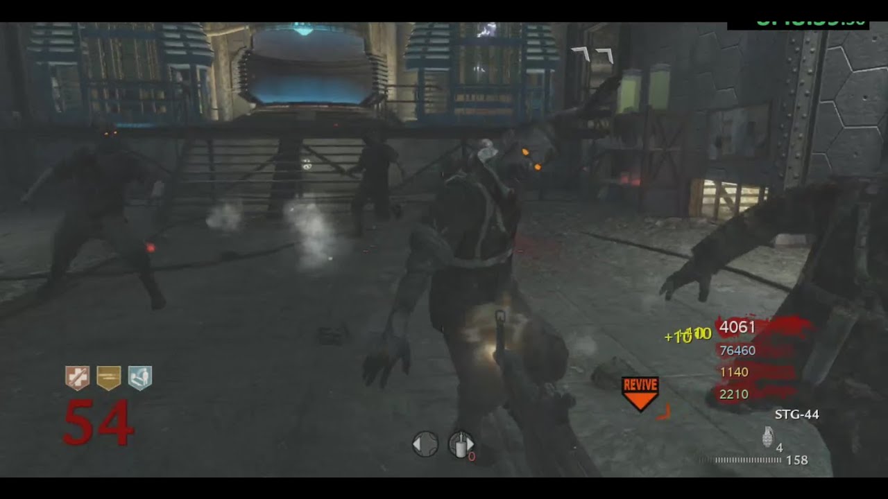 WAW - Der Riese - 4 Player World Record - Round 54