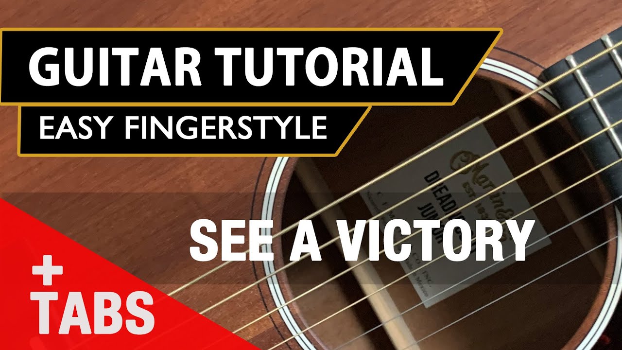 See A Victory | Elevation Worship | Easy Fingerstyle Guitar Tutorial
