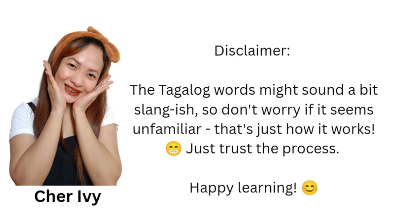 Reading tutorial (introducing letter Yy - English and Tagalog words)