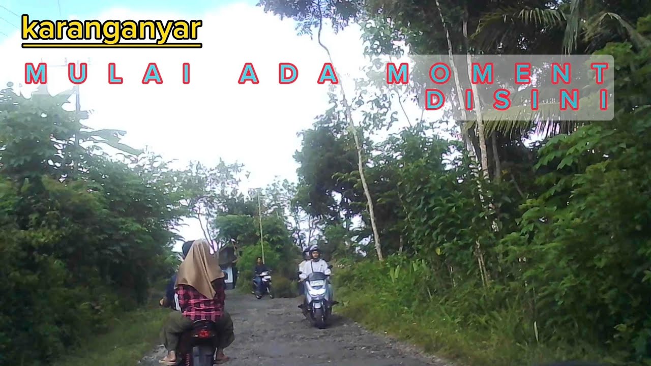 dari arah ponggok karanganyar kec pule trenggalek