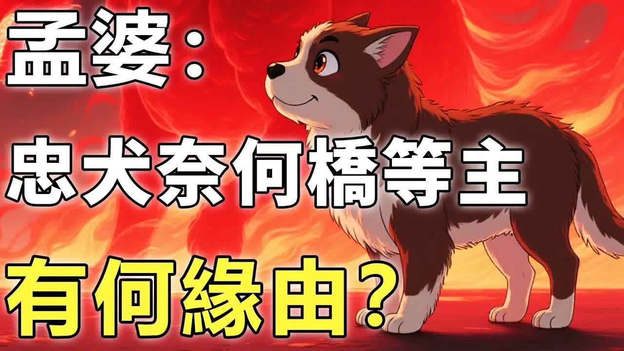 忠犬都會在奈何橋等待主人？孟婆開示：它不是等你，而是有3件事求你！【寵物｜因果｜佛學】