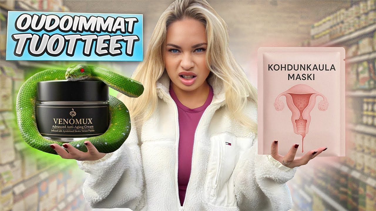 Ostetaan kauppojen OUDOIMMAT tuotteet 🥶