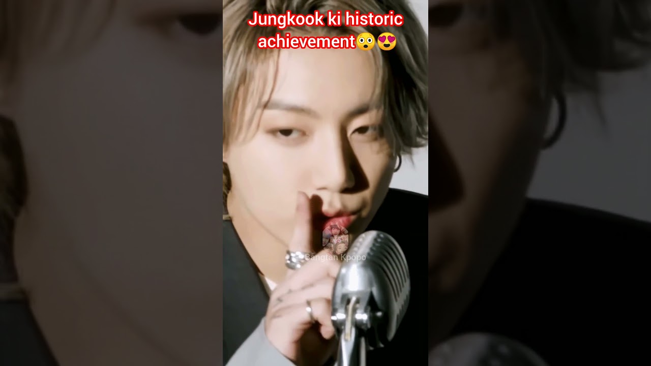 BTS Jungkook ki historic achievement 😲😍