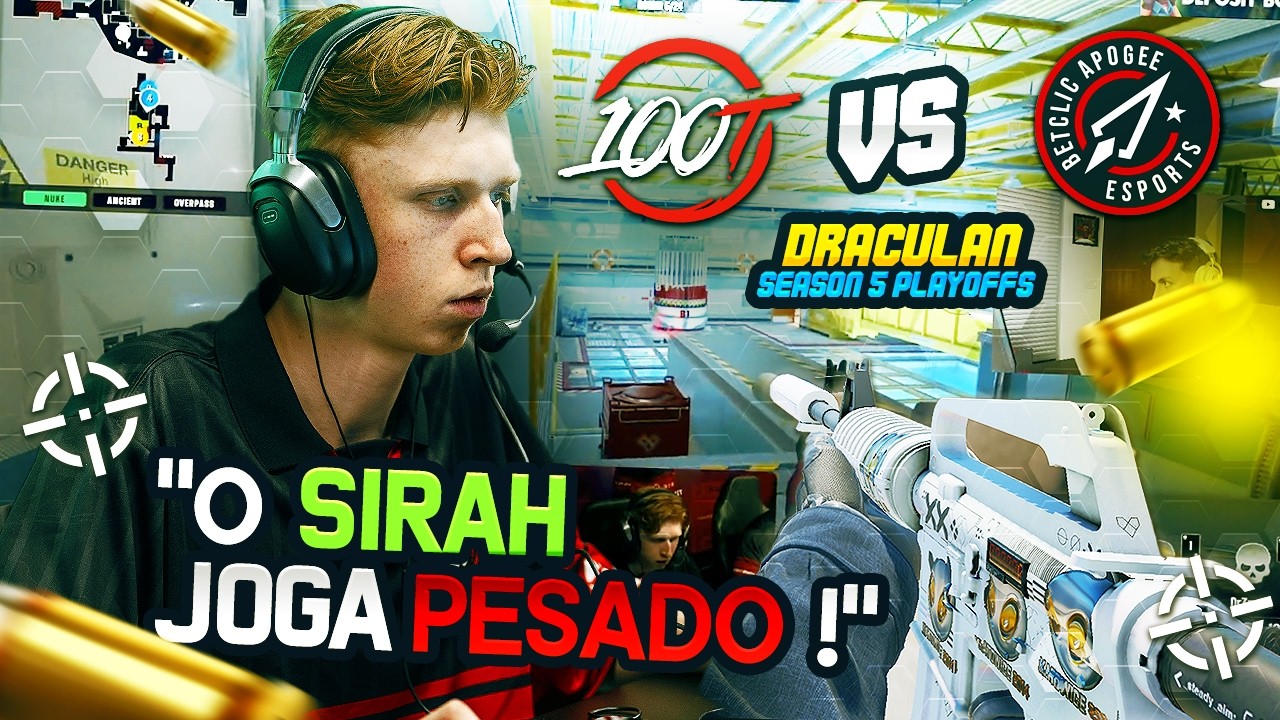 100THIEVES VS BETCLIC APOGEE | DRACULAN SEASON 5 PLAYOFFS