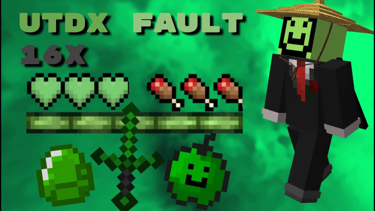 Utdx Fault 16x [The Best Green Default Edit] Pack Showcase & Release