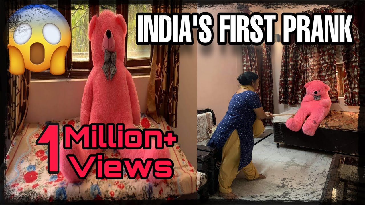 TEDDY MAI BHOOT PRANK ON INDIAN MOM (Epic reaction😂)2020/GOES WRONG/Abhishek