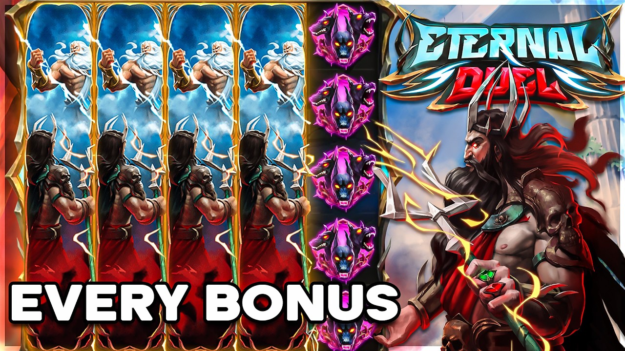 Buying EVERY BONUS On ETERNAL DUEL SLOT!!