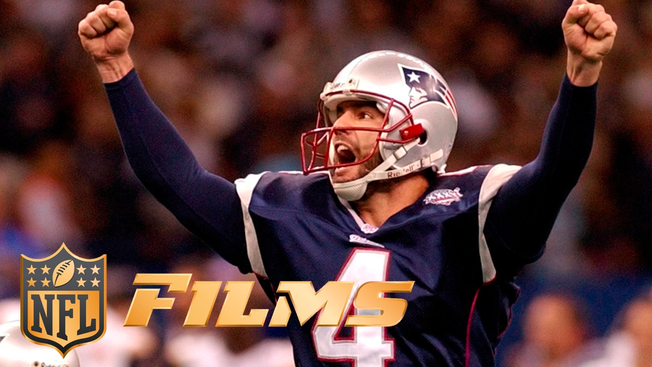 #4 Vinatieri's Super Field Goal | NFL | Top 10 Super Bowl Plays
