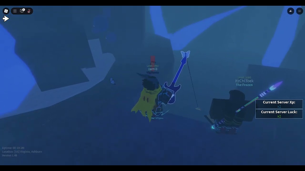 How to get into Fisch Snowcap cave secret area (and how to get the glacial fragment)