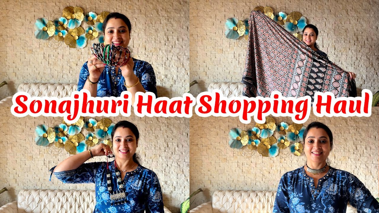 Sonajhuri Haat Shopping Haul🛍️🛍️|| Please Listen To This, Very Important Message From Rajiv🙏