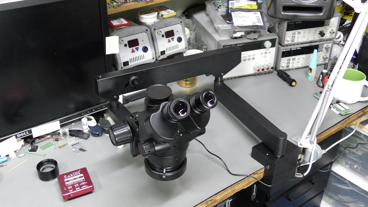 #118 - Affordable trinocular microscope for electronics