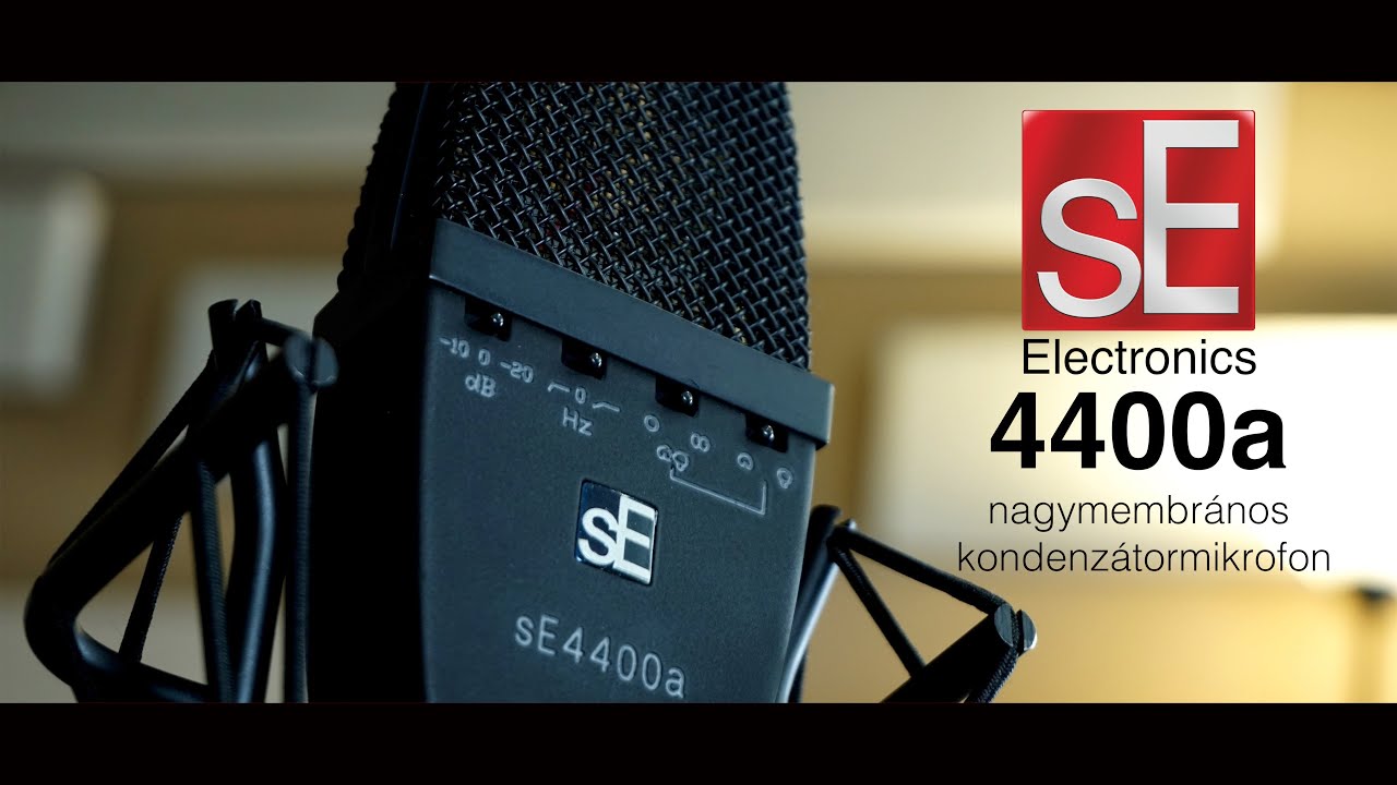 sE Electronics sE4400a nagymembrános kondenzátormikrofon