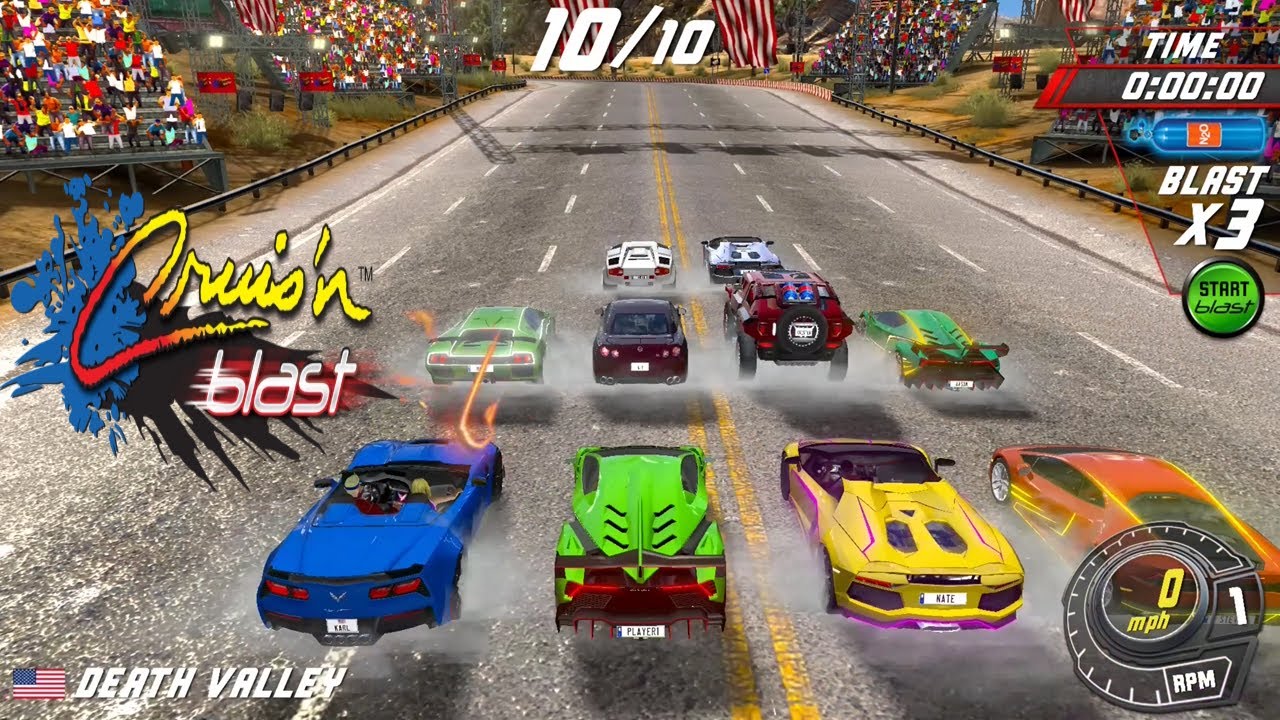 Cruis'n Blast (Raw Thrills)  - 2nd Play Test (ALL TRACKS) (Teknoparrot)