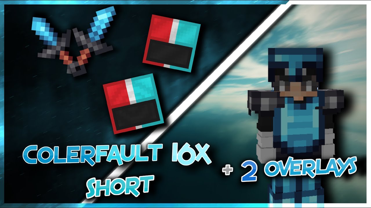 ColerFault [16x] Short Swords + 2 Neon Overlays - Pack Release (1.7/1.8) [Colerful 2k]