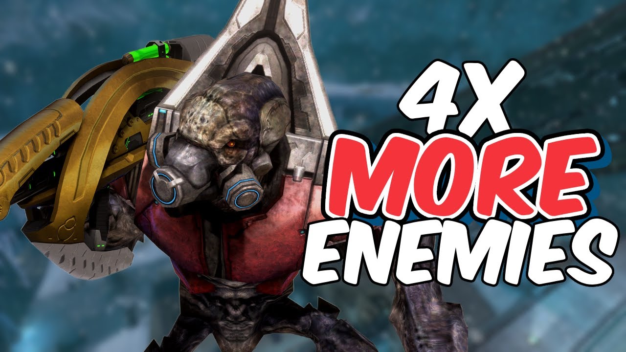 Halo CE but with 4x more enemies (P4)