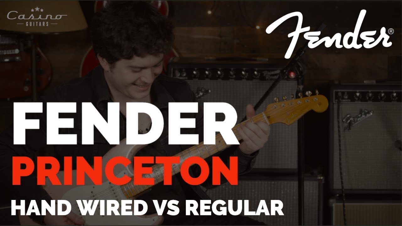 Fender Princeton Reverb Hand Wired (Custom Shop) против Regular