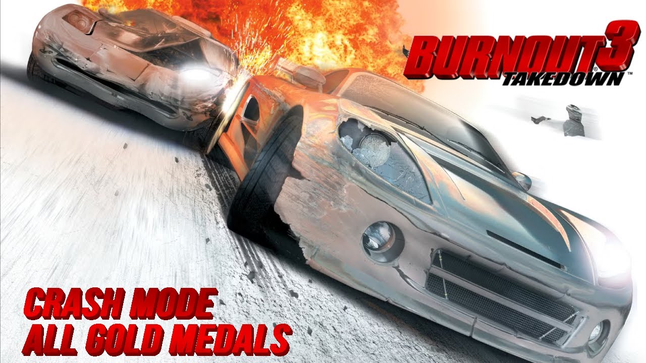 Burnout 3: Takedown – Crash Mode All Gold Medals (No Commentary)