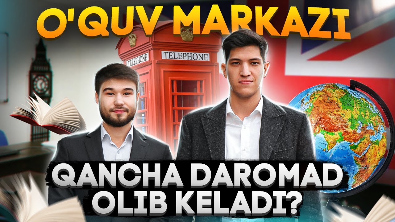 O'QUV MARKAZ BIZNESI QANCHA DAROMAD OLIB KELADI?
