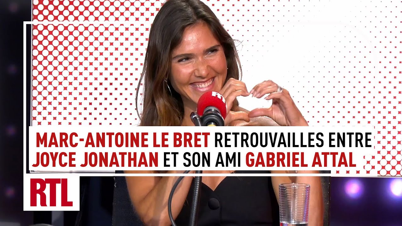 Paul Mirabel, Gabriel Attal, François Hollande et Jean Lassalle dans Les Grosses Têtes