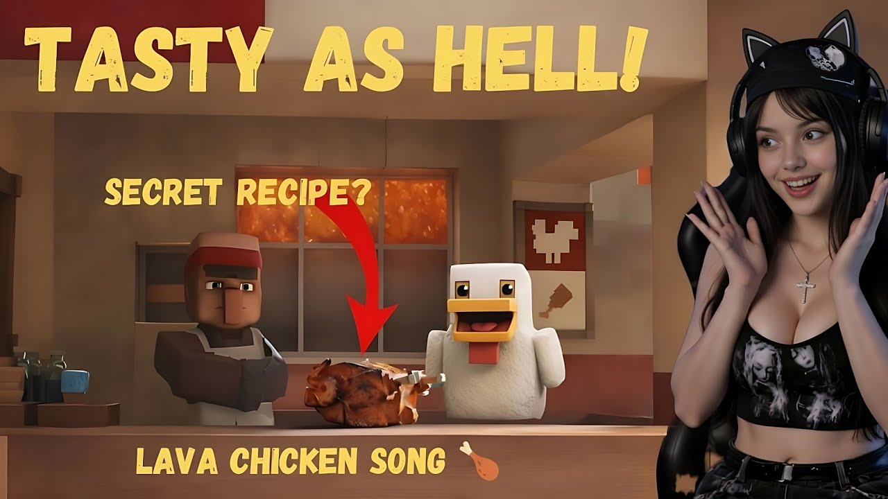 I AM STEVE! ⛏️ Steve’s Lava Chicken (Minecraft Movie Meme) 2026 #MinecraftMovie #trending #JackBlack