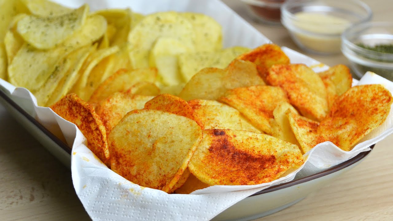 C&oacute;mo Hacer Patatas Chips Caseras
