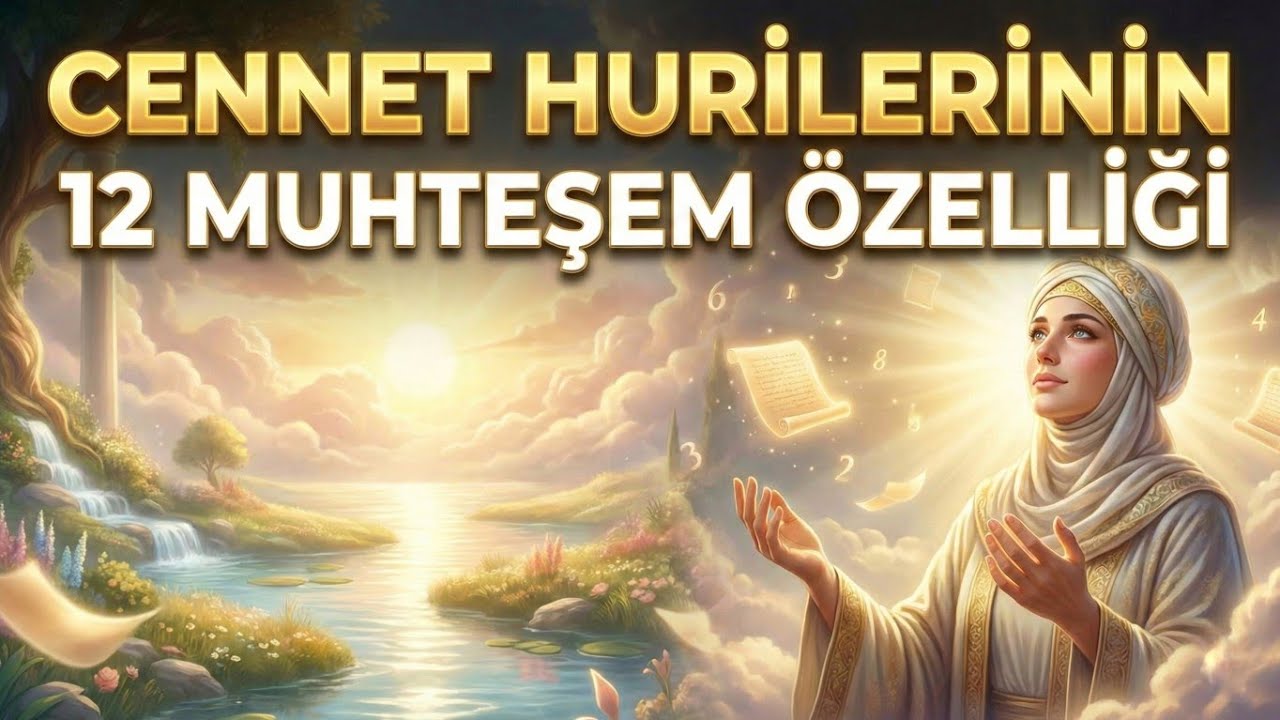 CENNET HURİLERİNİN 12 MUHTEŞEM ÖZELLİĞİ - CENNETDE CİNSEL HAYAT - CENNET KADINLARIMI ÜSTÜN OLACAK ?
