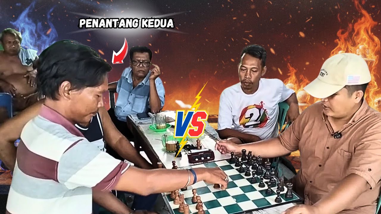 #CATUR JALANAN PENANTANG KE2 LAPAK CATUR JUAL BELI SERANGAN