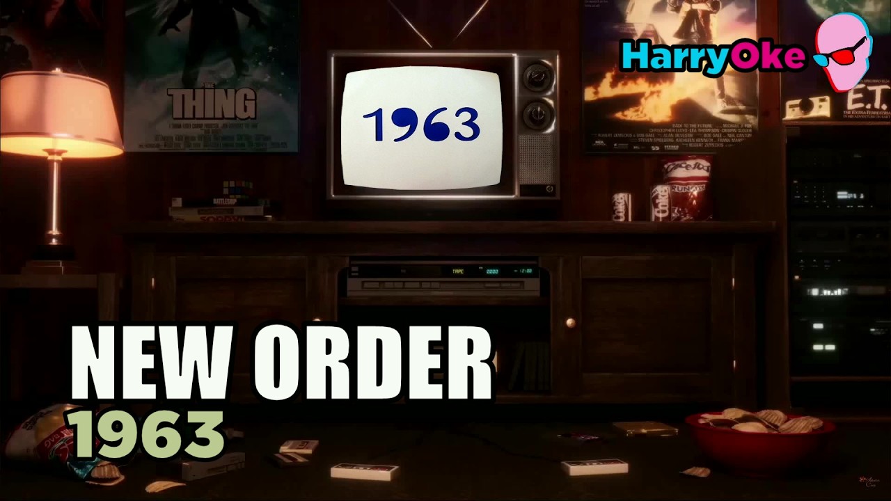 New Order - 1963 (Karaoke with Lyrics)