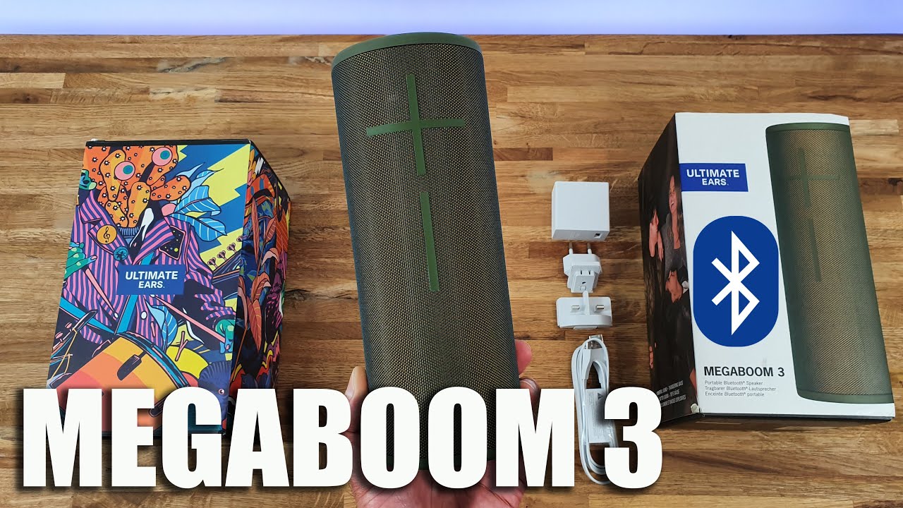 MEGABOOM 3 - ULTIMATE BLUETOOTH SPEAKERS | UNBOXING AND SETUP