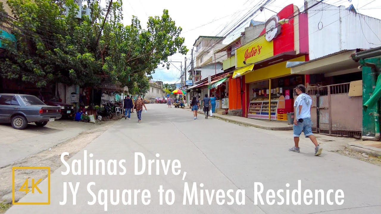 Salinas Drive, JY Square to Mivesa Residence, Cebu, Philippines【4K】
