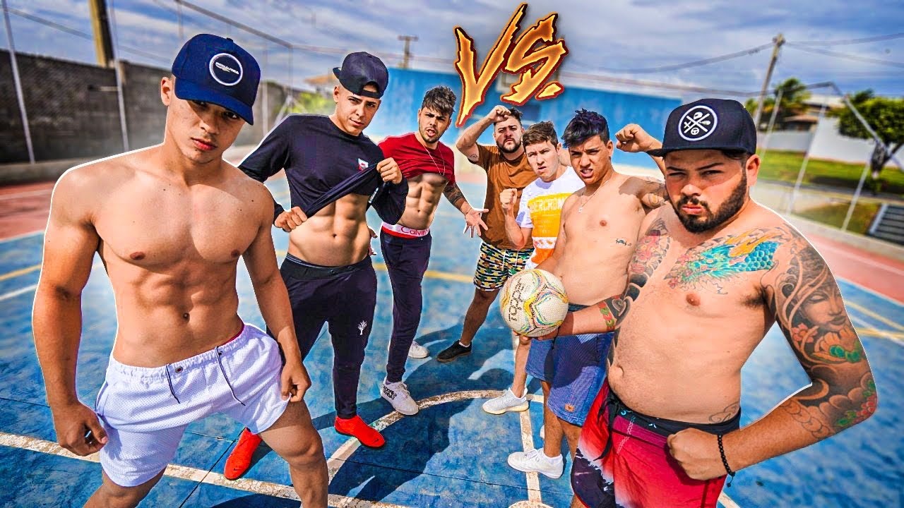 FUTEBOL - marombas de academia vs gordinhos 😂😂 *que time ganhou?*