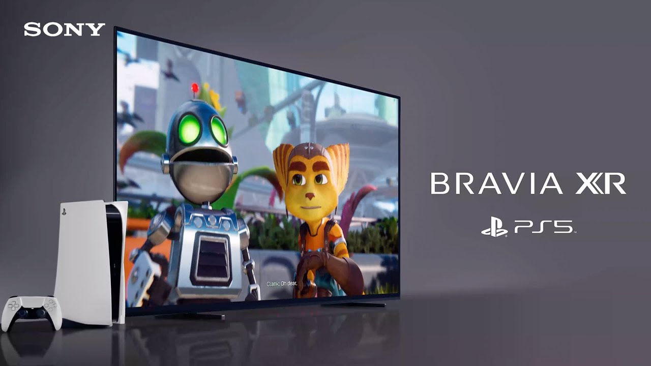 SONY  BRAVIA  XR  /  PS5  |  Next-gen  TV  for  gaming