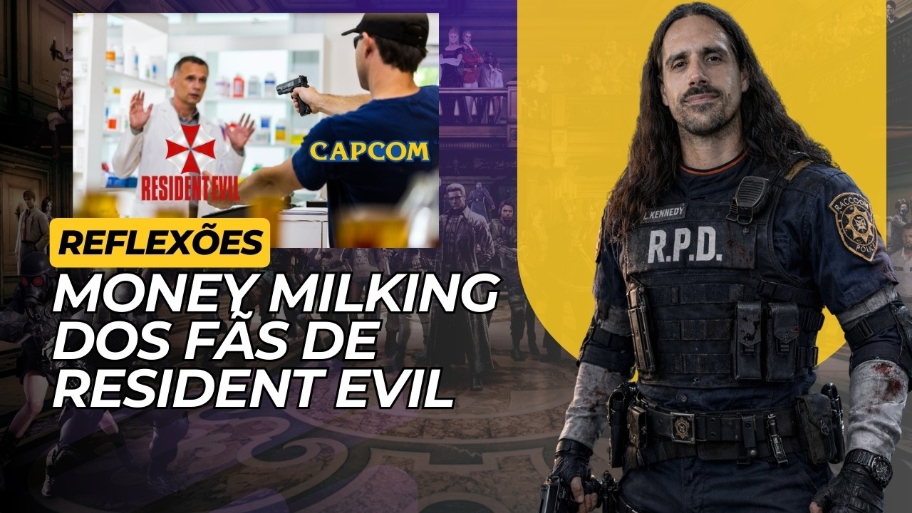 EST&Atilde;O A ROUBAR OS F&Atilde;S DE RESIDENT EVIL